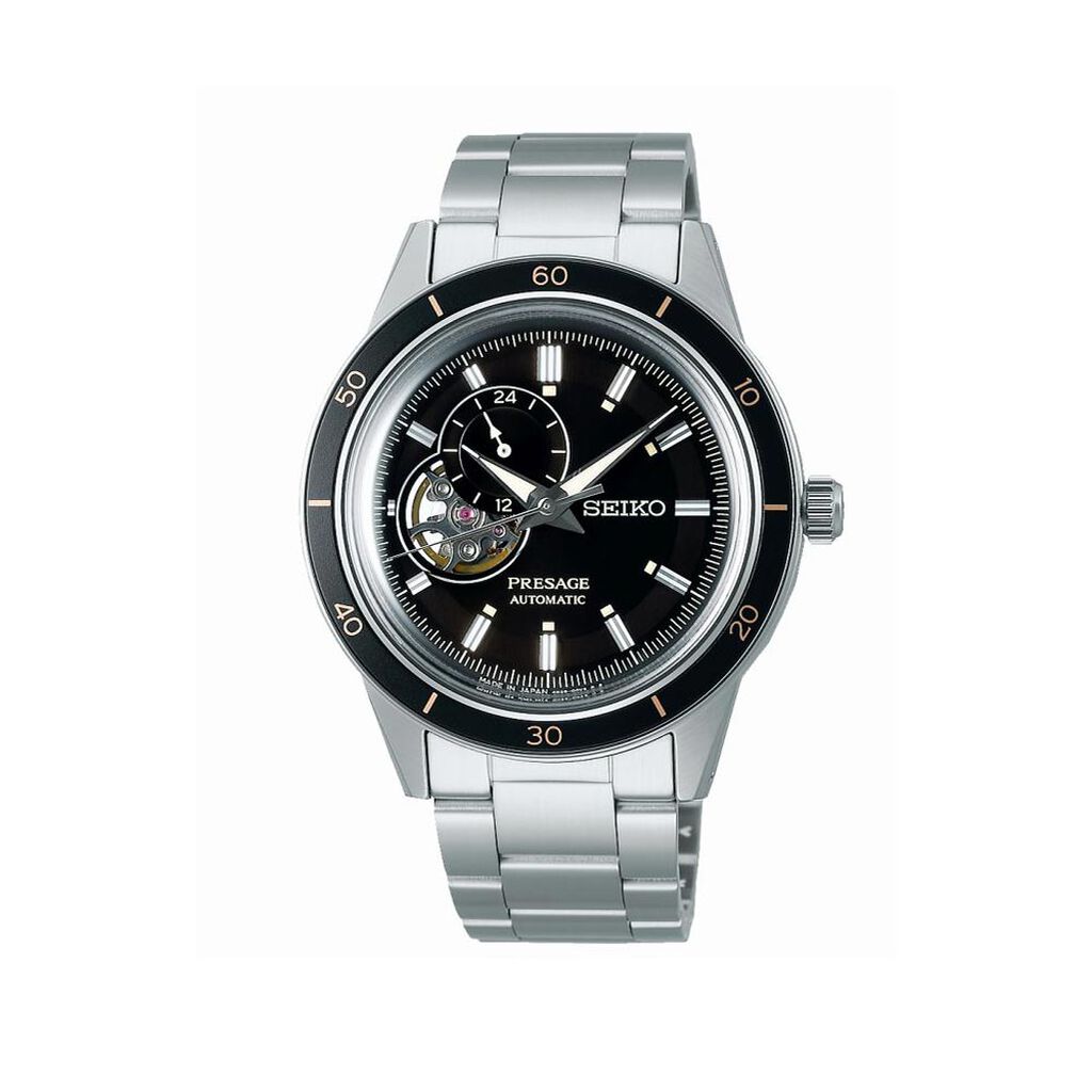 Montre Seiko Presage Noir - Montres Homme | Histoire d&rsquo;Or