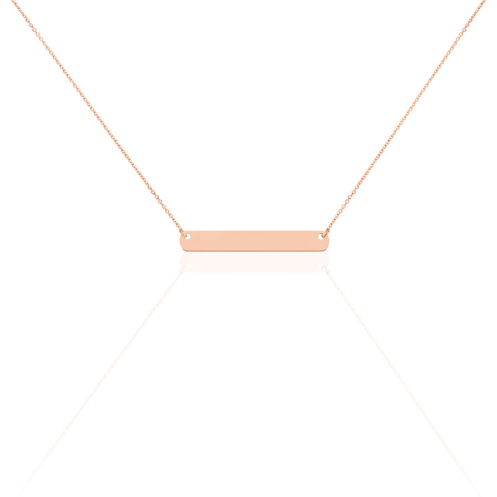 Collier Beavis Or Rose - Cadeaux de naissance Femme | Histoire d’Or