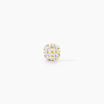 Piercing Stilla Titane Jaune Oxyde De Zirconium - Piercings d'oreilles Femme | Histoire d&rsquo;Or