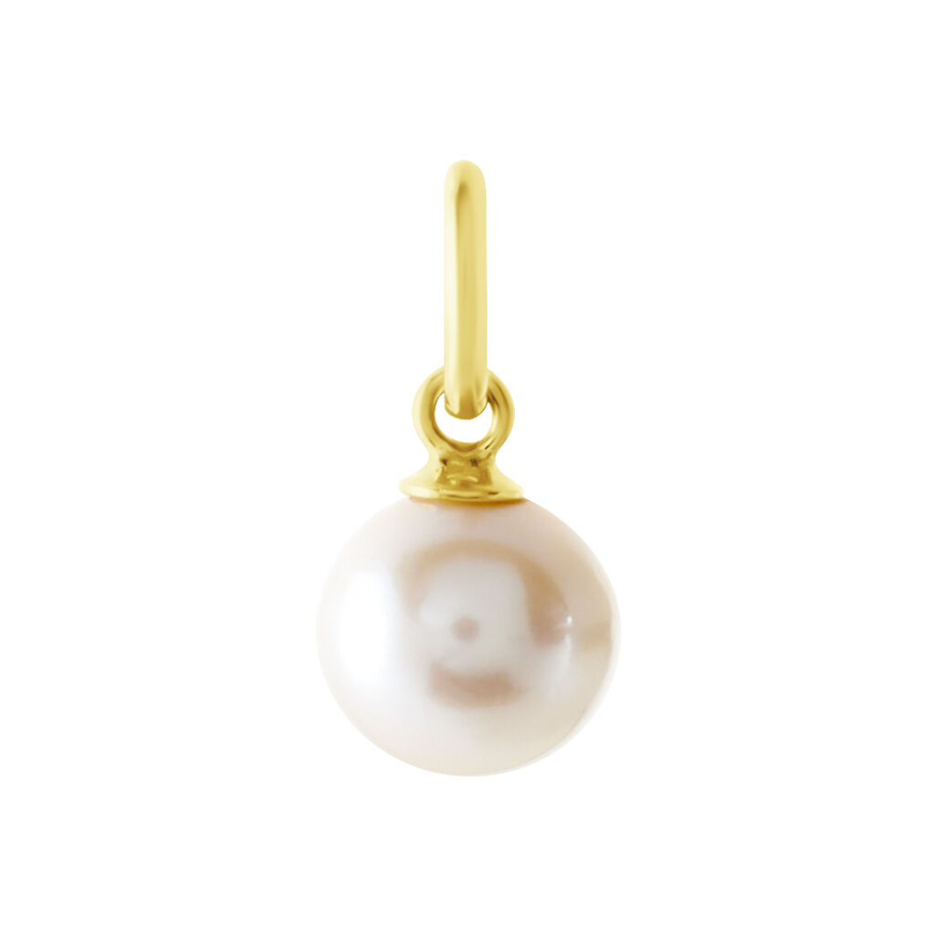 Pendentif Lenonie Or Jaune Perle De Culture