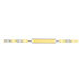 Bracelet Identité Fanelia Maille Marine Or Bicolore - Bracelets Communion Enfant | Histoire d’Or