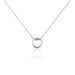 Collier Argent Blanc Melia - Colliers fantaisie Femme | Histoire d’Or