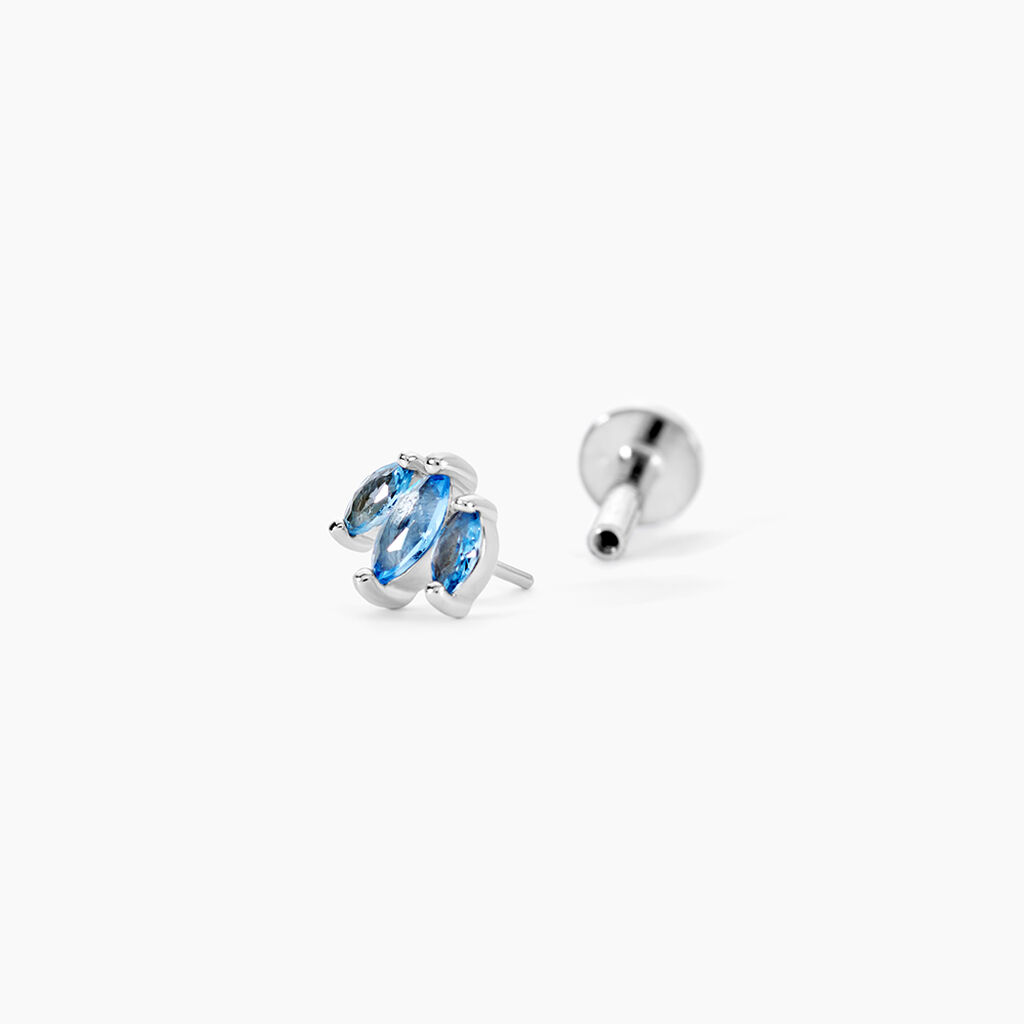 Piercing Cathia Argent Blanc Oxyde De Zirconium - Bijoux Femme | Histoire d&rsquo;Or