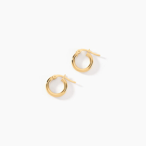 Créoles Verania Or Jaune - Boucles d'oreilles créoles Femme | Histoire d’Or