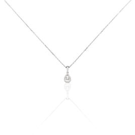 Collier Domitia Or Blanc Diamant - Bijoux Femme | Histoire d’Or