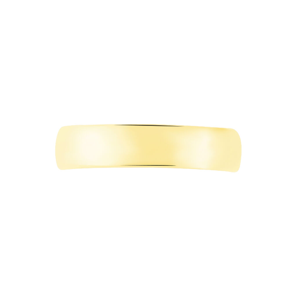 Alliance Demi Jonc Classique Or Jaune - Alliances Famille | Histoire d’Or