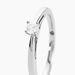 Bague Iris Platine Blanc Diamant - Bagues solitaires Femme | Histoire d&rsquo;Or