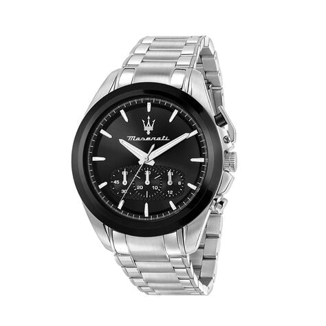Montre Maserati Traguardo Noir - F&ecirc;te des p&egrave;res Homme | Histoire d&rsquo;Or