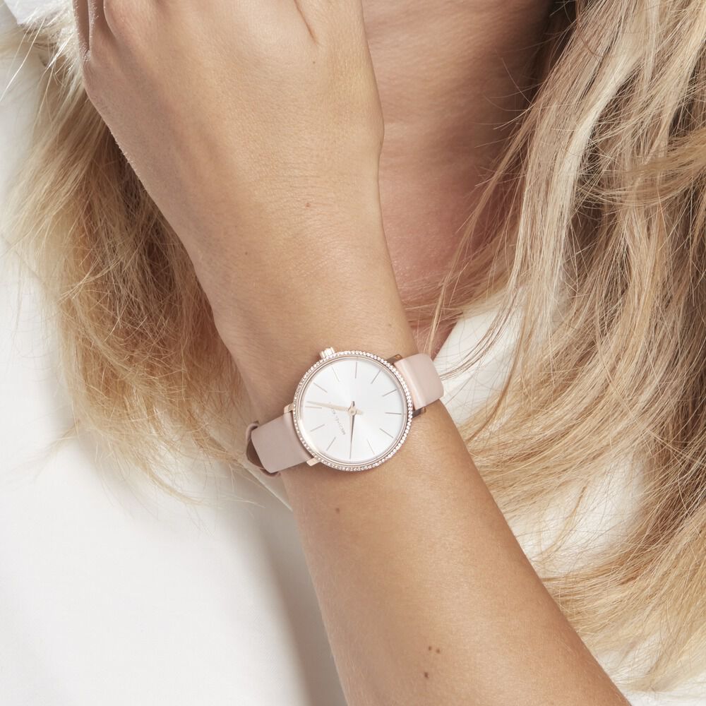 Montres Michael Kors MK2803 Acier Boucle Ardillon Rose Ronde HIMFRQW3380 Histoire d Or