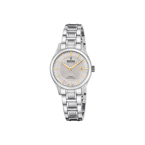 Montre Festina Swiss Made 29 Gris - Nouveautés montres Femme | Histoire d’Or
