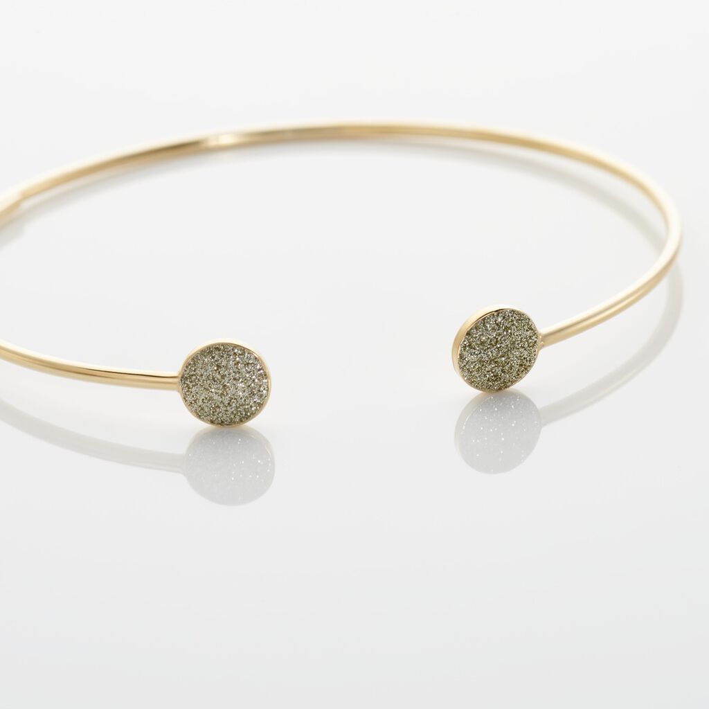 Bracelet Jonc Eryne Or Jaune - Bracelets joncs Femme | Histoire d’Or