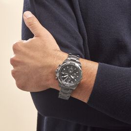 Montre Fossil 44mm Bronson Noir - Montres Homme | Histoire d’Or