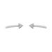 Bracelet Jonc Danae Argent Blanc Oxyde De Zirconium - Bracelets fantaisie Femme | Histoire d’Or