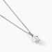 Collier Romance Or Blanc Oxyde De Zirconium - Colliers Femme | Histoire d’Or