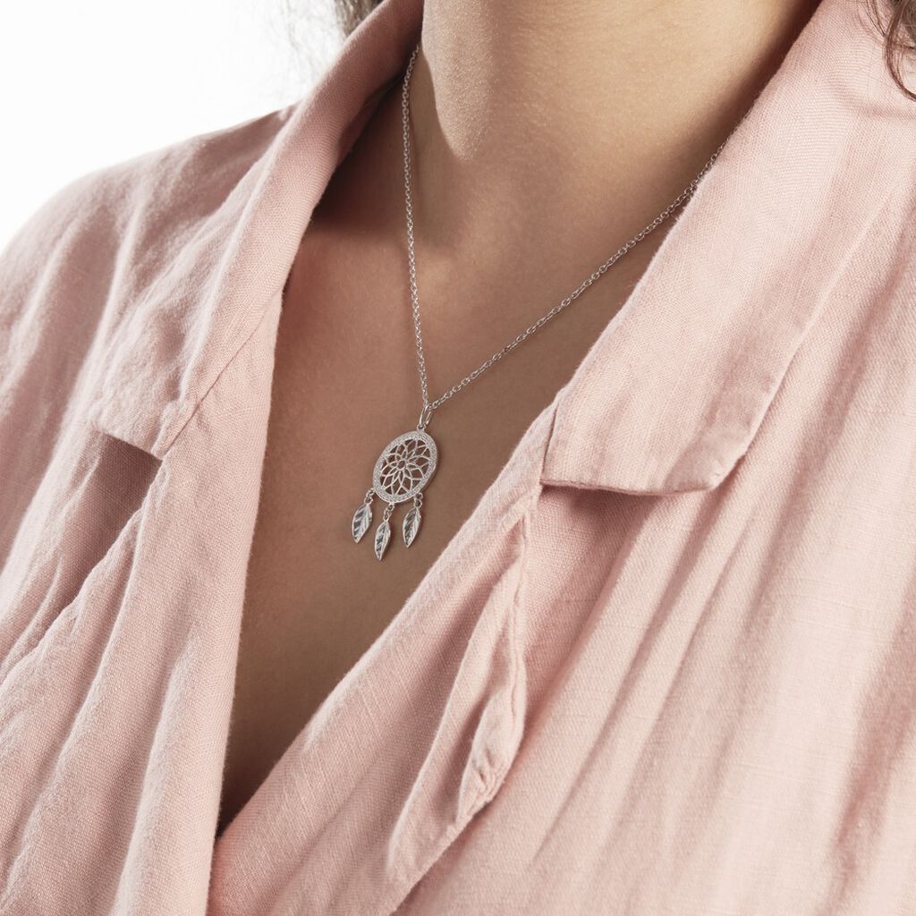 Collier Nemetona Argent Oxyde - Colliers Femme | Histoire d’Or