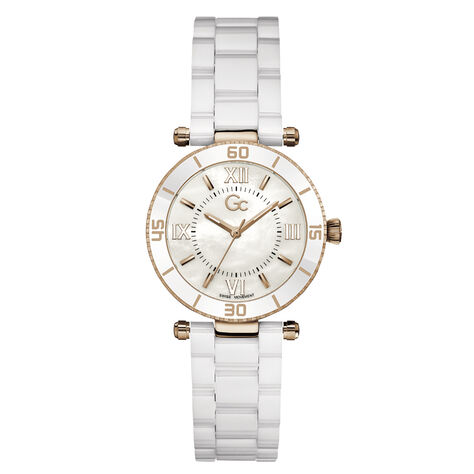 Montre Gc Muse Ceramic Nacre Blanche - Montres Femme | Histoire d’Or