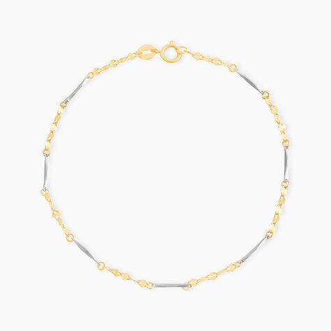 Bracelet Peyronne Or Bicolore - Bracelets Femme | Histoire d’Or
