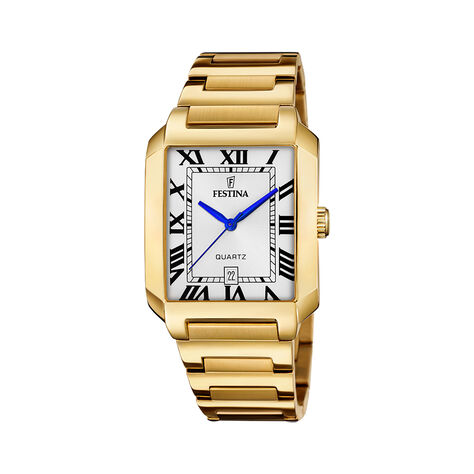 Montre Festina On The Square Blanc - Montres Homme | Histoire d&rsquo;Or
