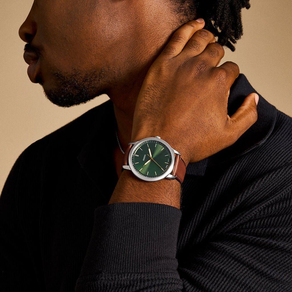Montre Fossil Minimalist Vert - Montres Homme | Histoire d’Or