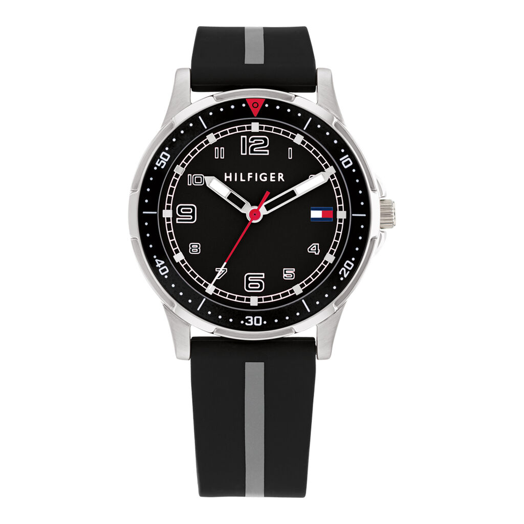 Montre Tommy Hilfiger Boys Noir - Id&eacute;es cadeaux Enfant | Histoire d&rsquo;Or