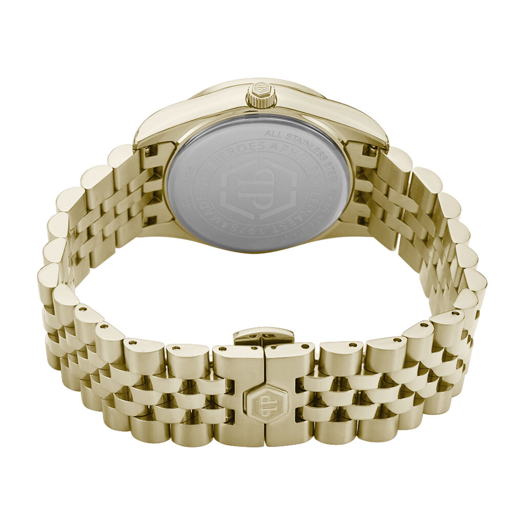 Montre Philipp Plein $treet Couture Ncare Blanc - Id&eacute;es cadeaux Femme | Histoire d&rsquo;Or