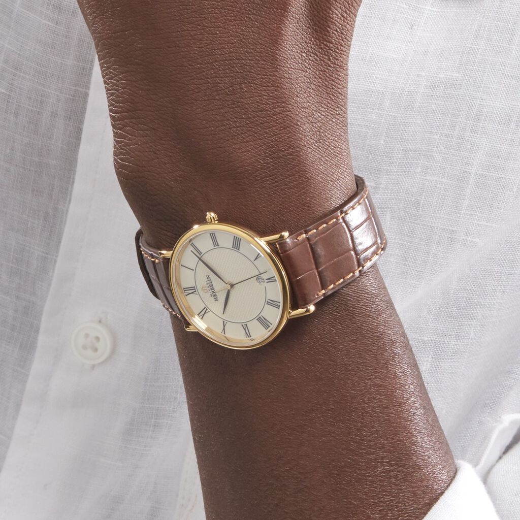 Montre Michel Herbelin Classique Blanc - Montres Homme | Histoire d’Or