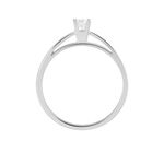 Bague Solitaire Tahyna Or Blanc Diamant - Bagues solitaires Femme | Histoire d&rsquo;Or