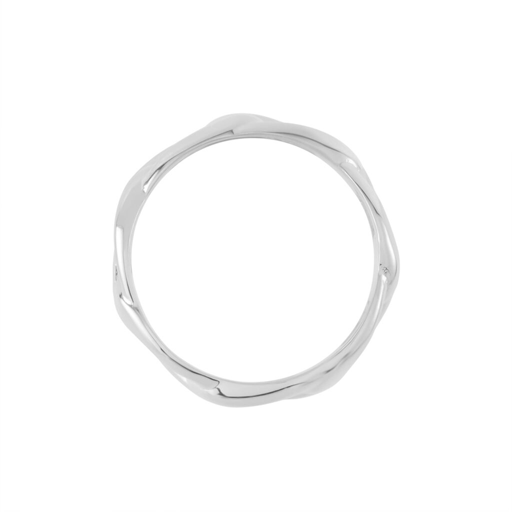 Bague Aissata Acier Blanc - Bagues fantaisie Femme | Histoire d’Or