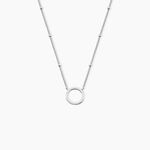 Collier Argent Blanc Cari - Colliers fantaisie Femme | Histoire d&rsquo;Or