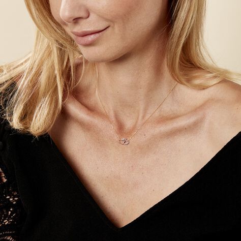 Collier Marciane Or Jaune Diamant - Colliers Femme | Histoire d’Or