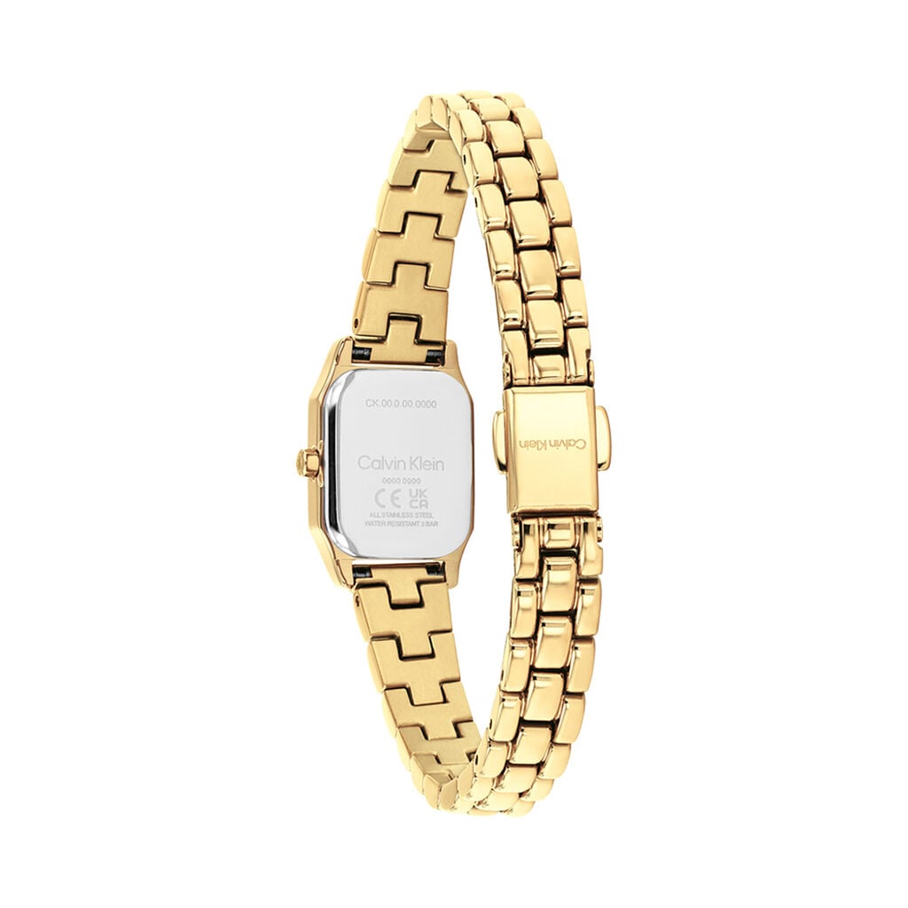 Montre Calvin Klein Soft Form Blanc - Montres Femme | Histoire d&rsquo;Or