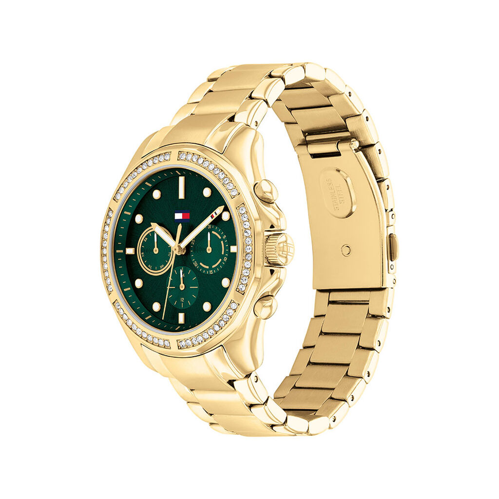 Montre Tommy Hilfiger Brooklyn Vert - Montres Femme | Histoire d’Or