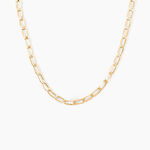 Cha&icirc;ne Mayson Or Jaune Maille Cheval - Chaines Famille | Histoire d&rsquo;Or