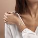 Bracelet Brunilda Argent Blanc Oxyde De Zirconium - Bracelets fantaisie Femme | Histoire d’Or