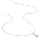 Collier Shirine Argent Blanc Perle De Culture Et Oxyde De Zirconium - Colliers fantaisie Femme | Histoire d&rsquo;Or