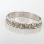 Alliance Valentienne Or Blanc - Alliances Unisex | Histoire d&rsquo;Or