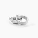 Cr&eacute;oles Ugenie Or Blanc - Boucles d'oreilles cr&eacute;oles Femme | Histoire d&rsquo;Or