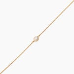 Bracelet Halima Plaqu&eacute; Or Jaune Oxyde De Zirconium - Bracelets Femme | Histoire d&rsquo;Or