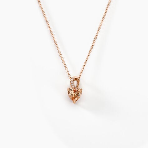 Collier Atieno Argent Rose Oxyde De Zirconium - Colliers fantaisie Femme | Histoire d’Or