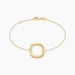 Bracelet Monifa Plaque Or Jaune - Bracelets Femme | Histoire d’Or