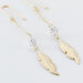Boucles D'oreilles Pendantes Powoo Or Jaune Strass - Boucles d'oreilles pendantes Femme | Histoire d’Or