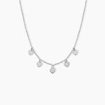 Collier Maryline Argent Blanc - Colliers fantaisie Femme | Histoire d&rsquo;Or