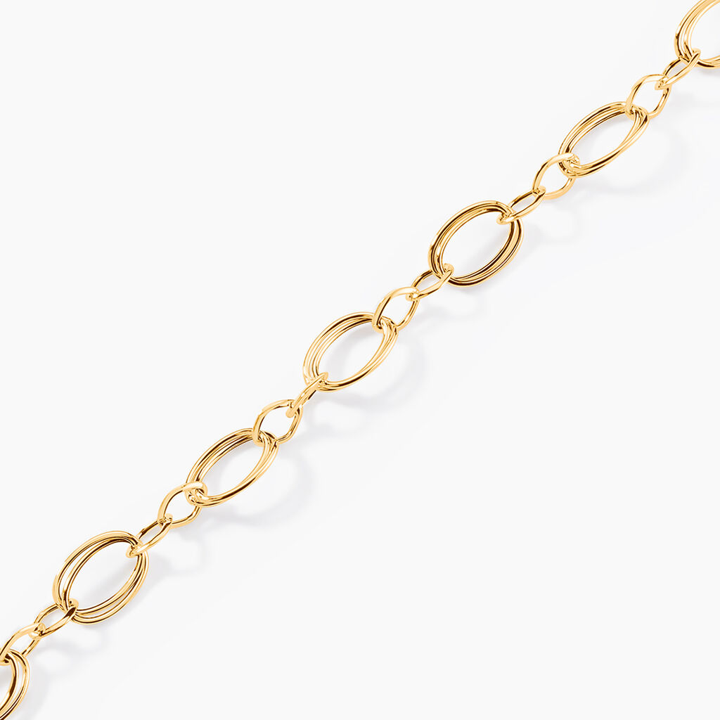 Bracelet Maille Or Jaune Merianne - Bracelets cha&icirc;ne Femme | Histoire d&rsquo;Or
