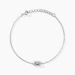 Bracelet Rio Argent Blanc Oxyde De Zirconium - Bracelets Femme | Histoire d&rsquo;Or