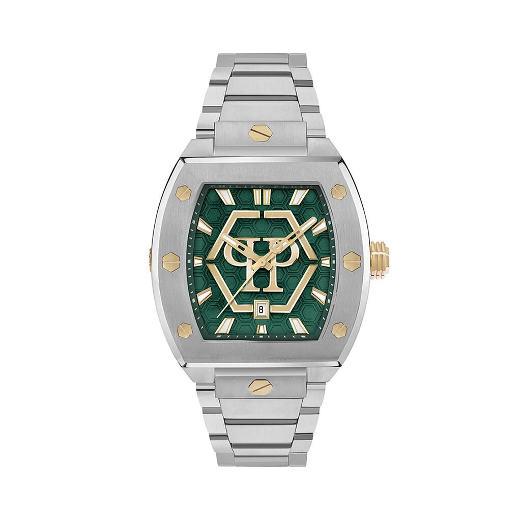Montre Philipp Plein Hexagon Phantom Vert - Nouveautés Homme | Histoire d’Or