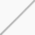 Bracelet Anne-sylvieae Argent Blanc - Bracelets cha&icirc;ne Femme | Histoire d&rsquo;Or