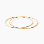 Cr&eacute;oles Dominae Flexible Or Jaune - Boucles d'oreilles cr&eacute;oles Femme | Histoire d&rsquo;Or