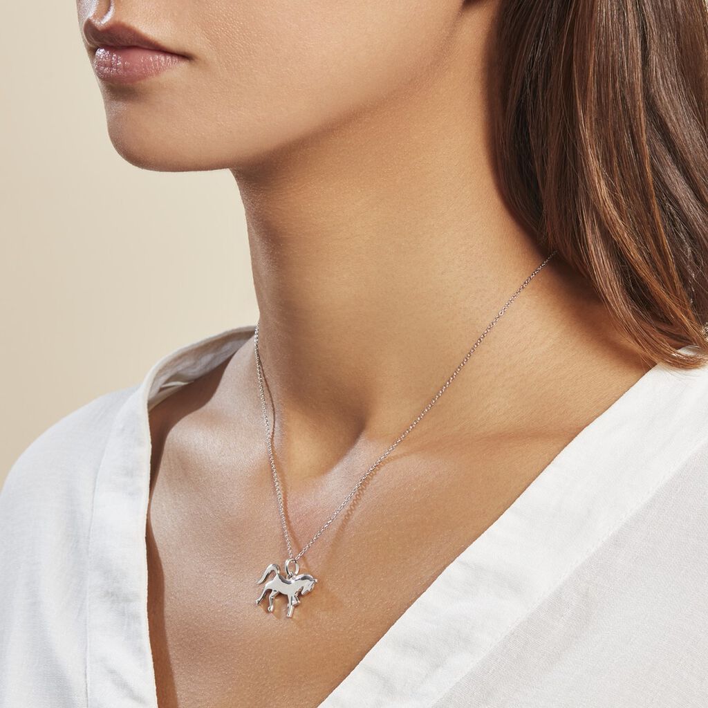 Pendentif Matahina Argent Blanc - Pendentifs Famille | Histoire d’Or