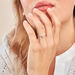 Bague Sirius Or Blanc Diamant Synthétique