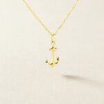 Pendentif Edouarda Ancre Or Jaune - Pendentifs Femme | Histoire d&rsquo;Or